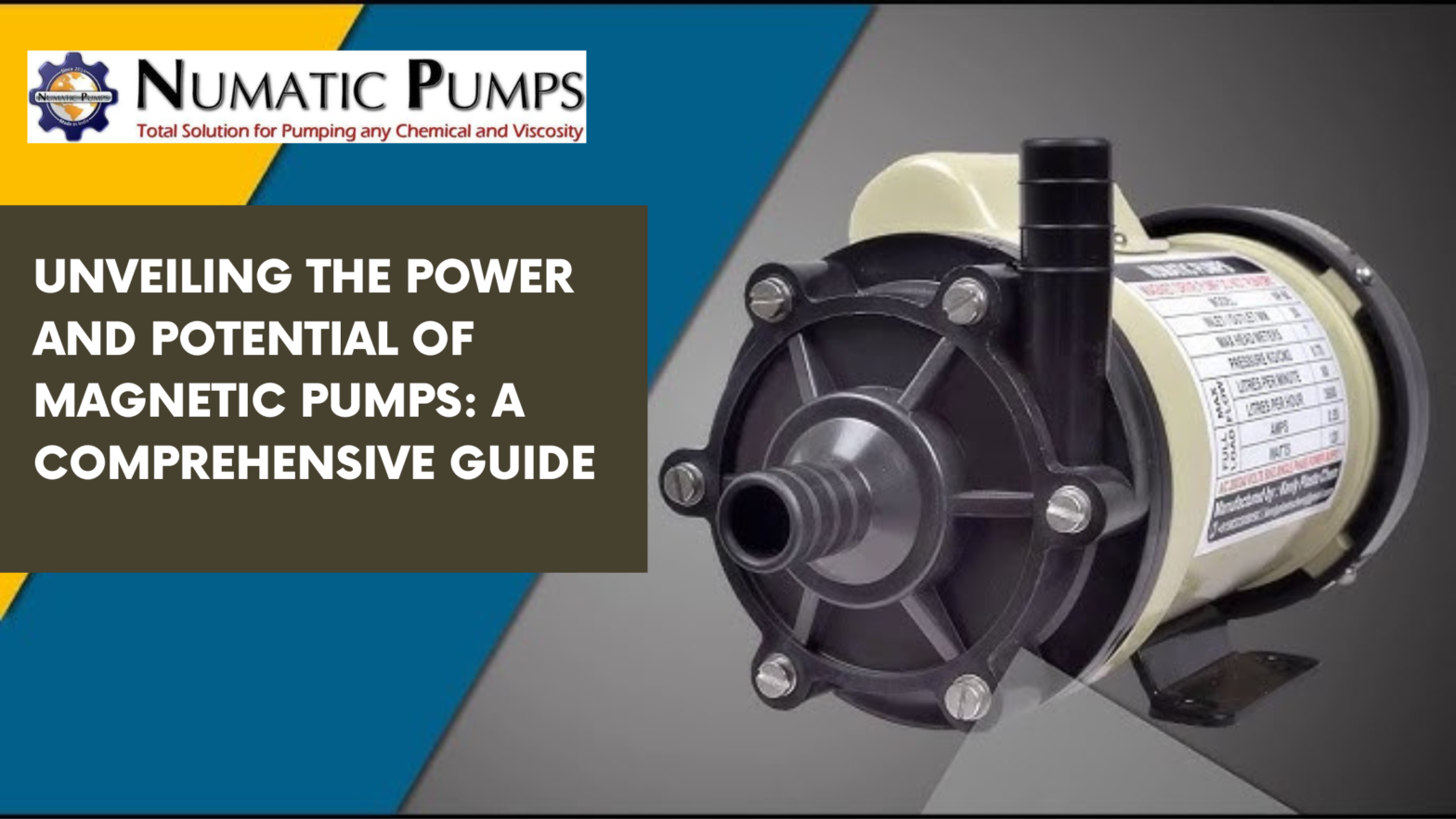 Unveiling the Power and Potential of Magnetic Pumps: A Comprehensive Guide